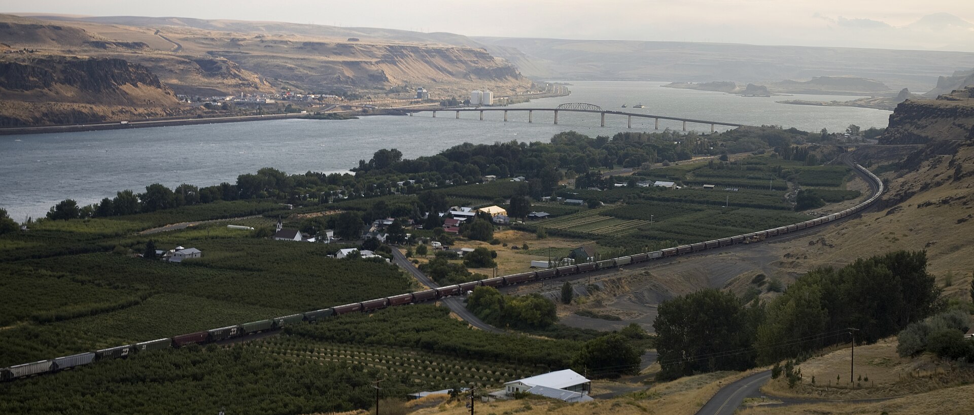 Maryhill, Washington, from the replica of Stonehenge.