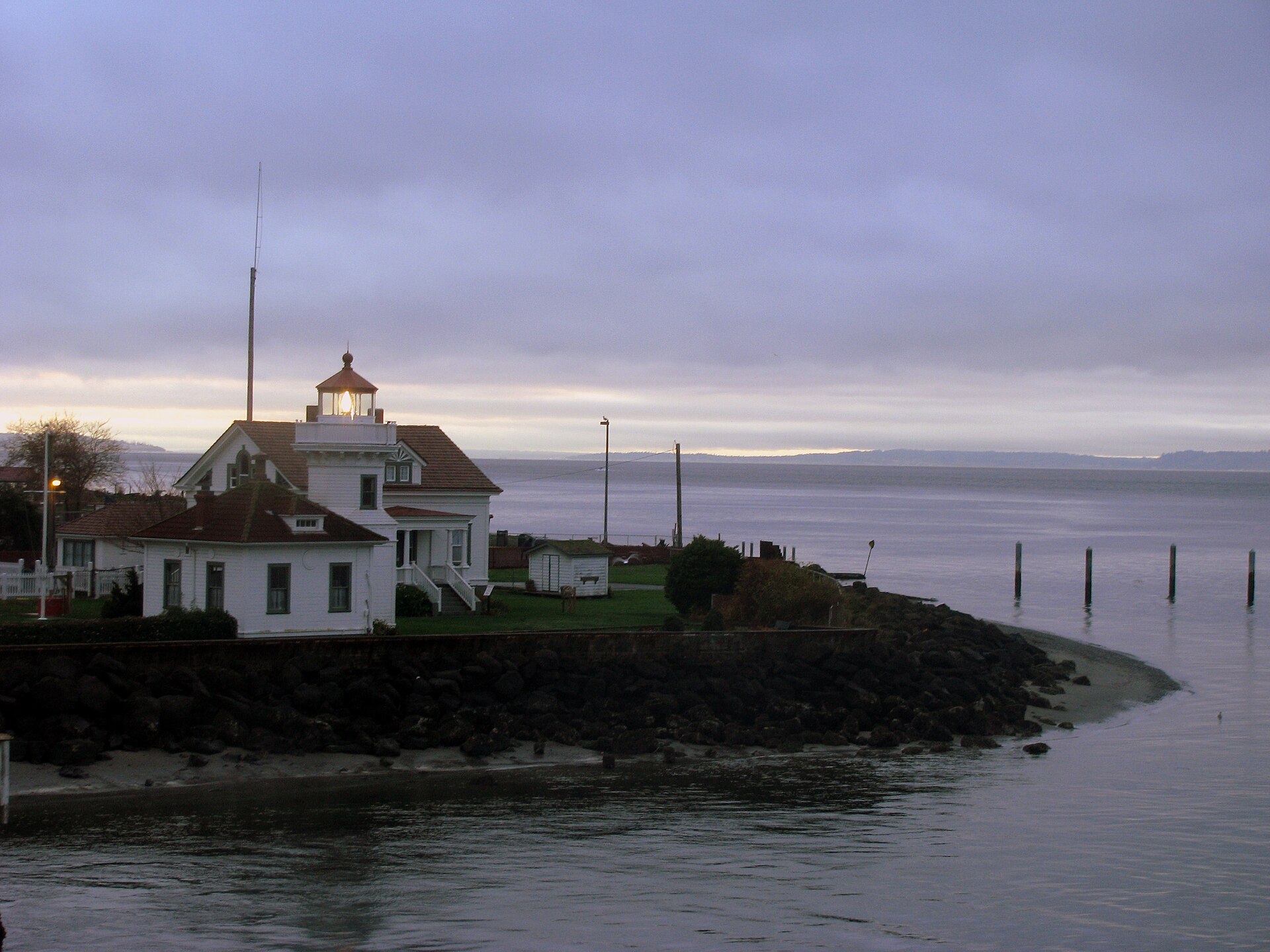 Mukilteo Light at Mukilteo, Washington, USA