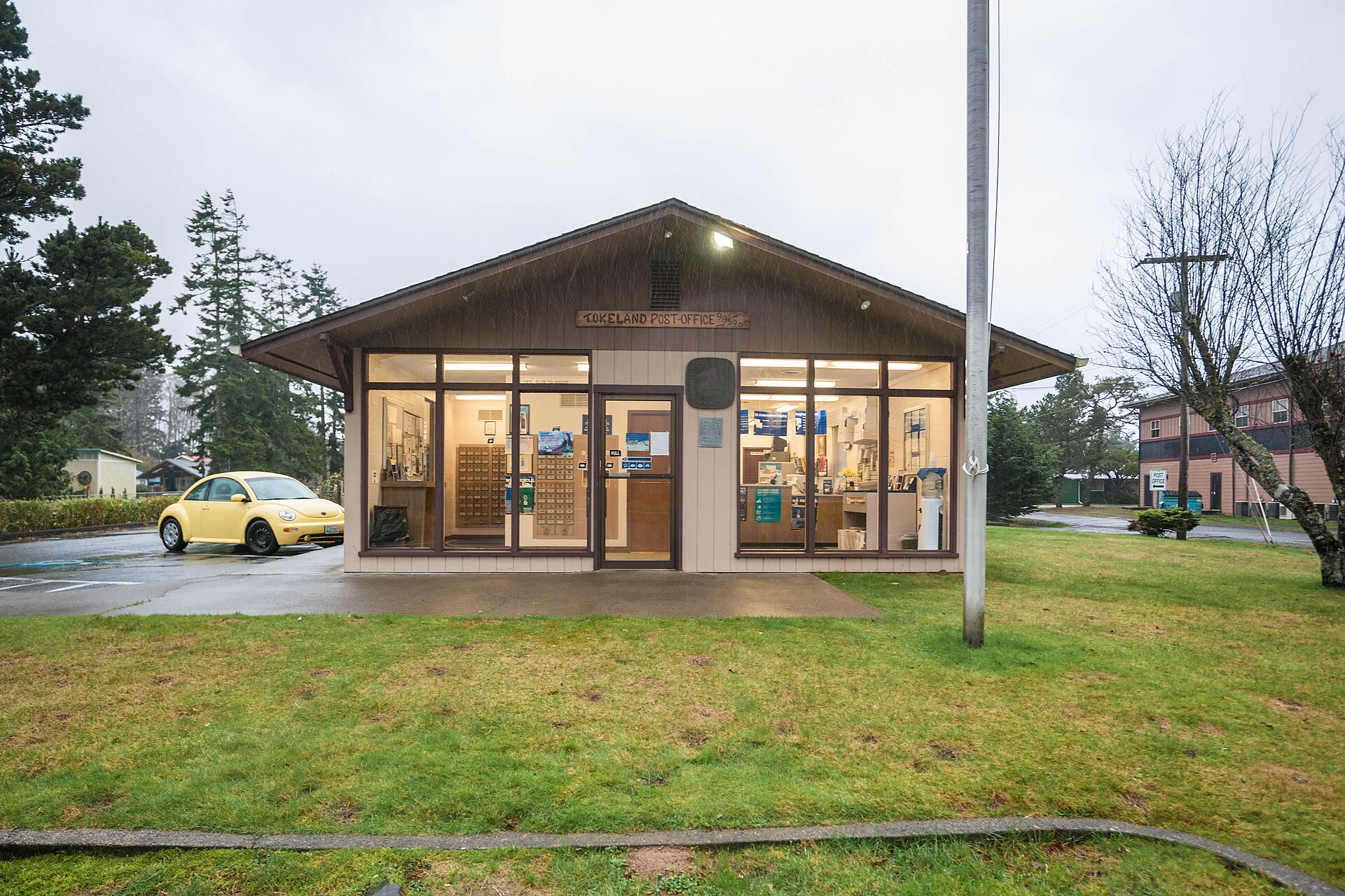 Post office in Tokeland, Washington