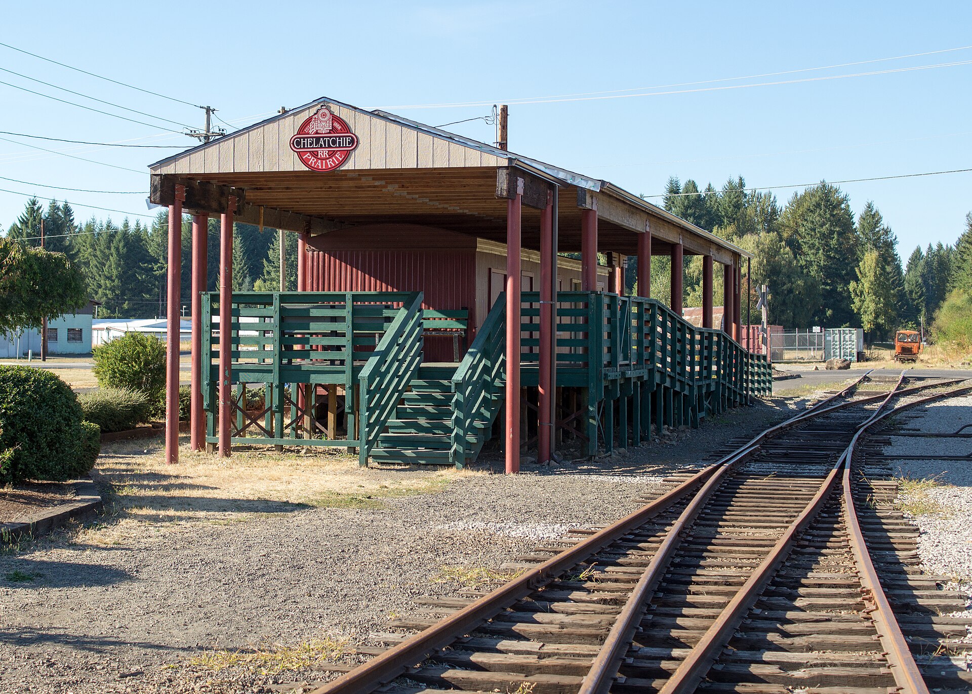 Chelatchie Prairie Railroad Station in Yacolt, WA — Washington