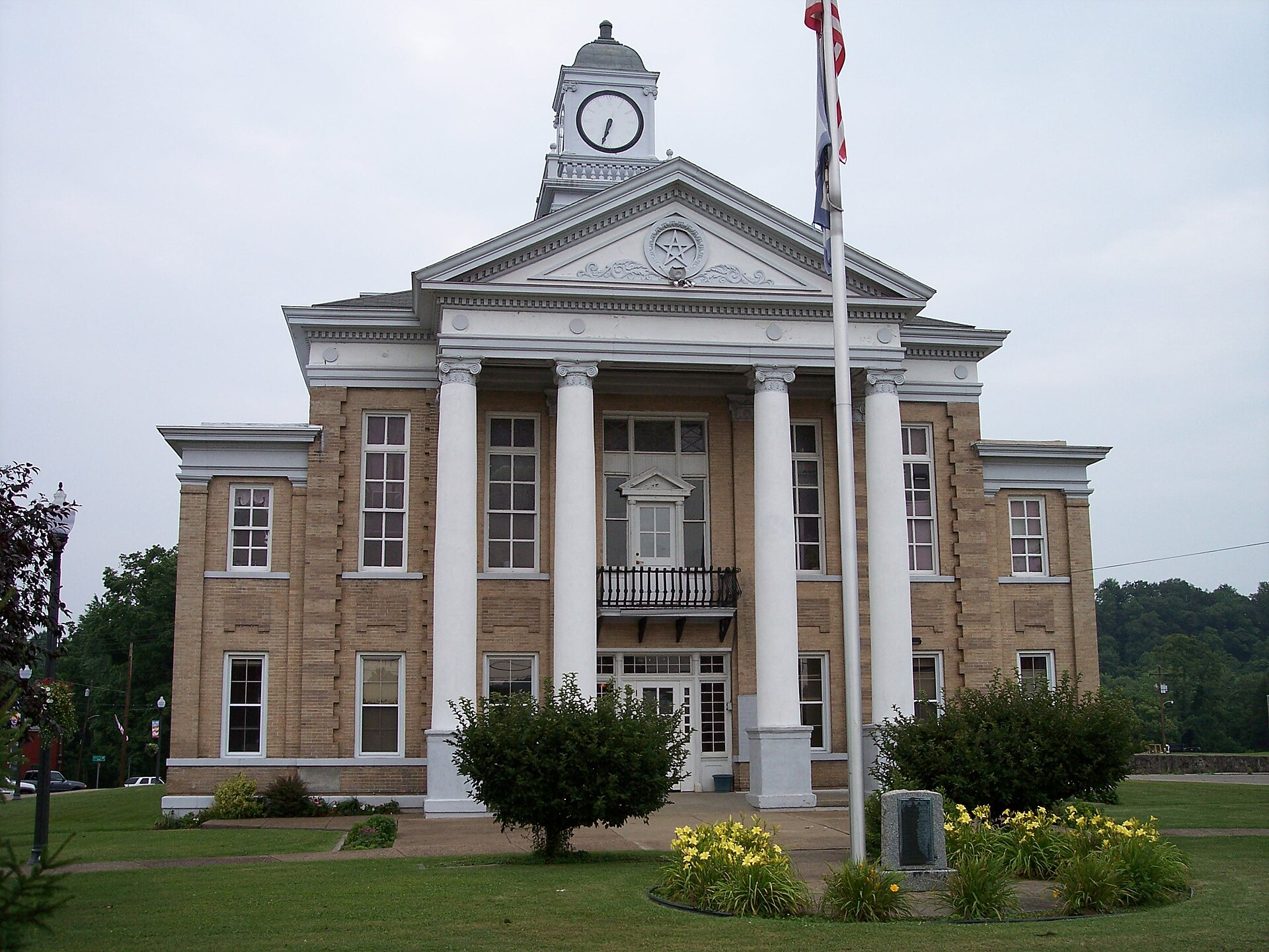 The Wirt County Courthouse in Elizabeth, West Virginia