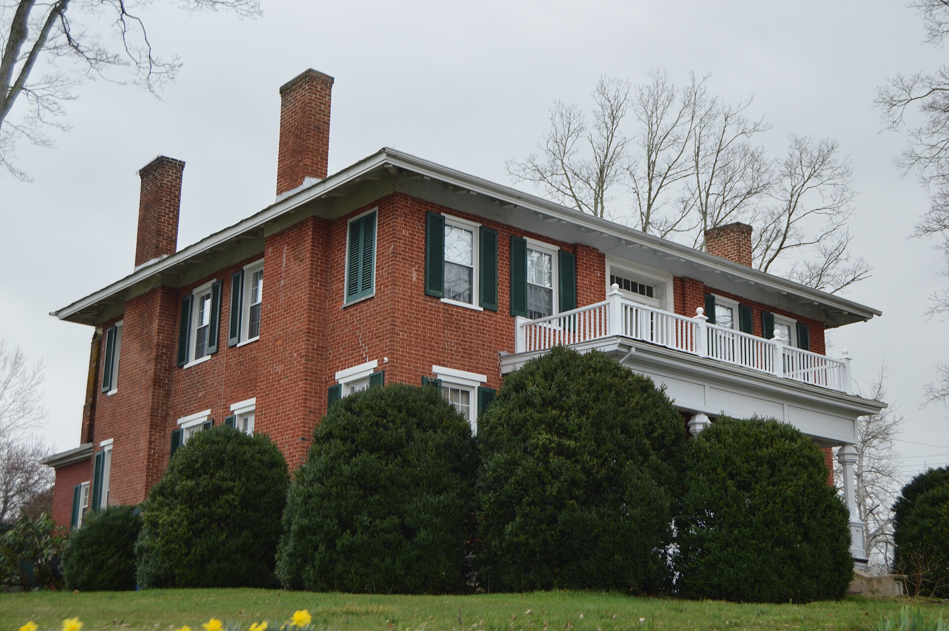 Front and northern side of the Brig. — Union, West Virginia