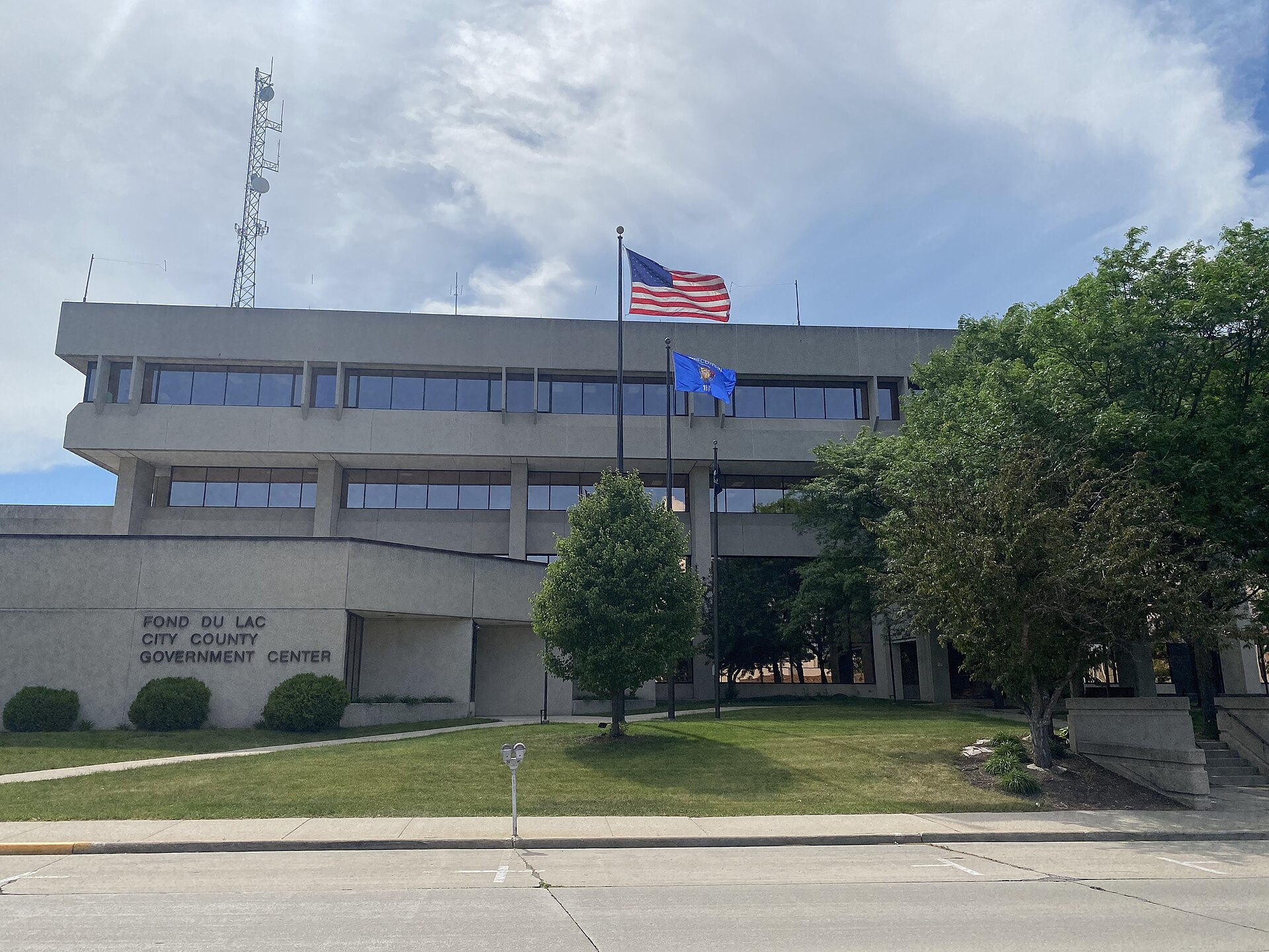 The Fond du Lac County City/County Government Center in Fond du Lac, Wisconsin.