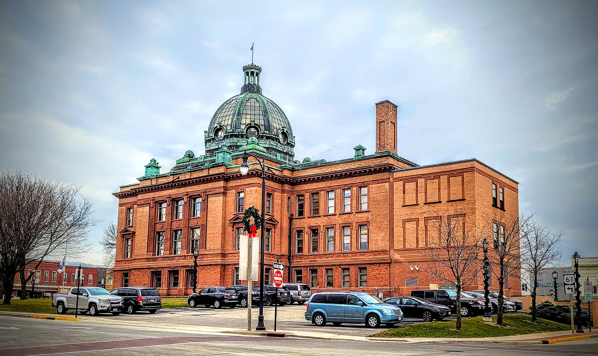 Grant County, Wisconsin Courthouse located in the City of Lancaster, Wisconsin