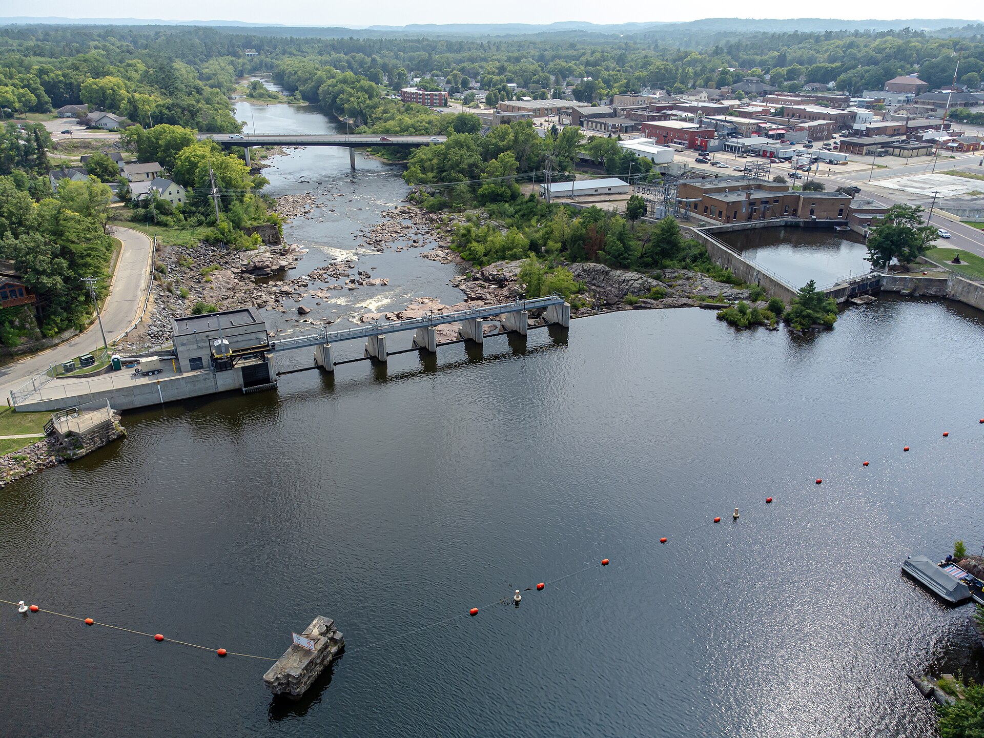 Black River Falls dam and hydro plant — Wisconsin