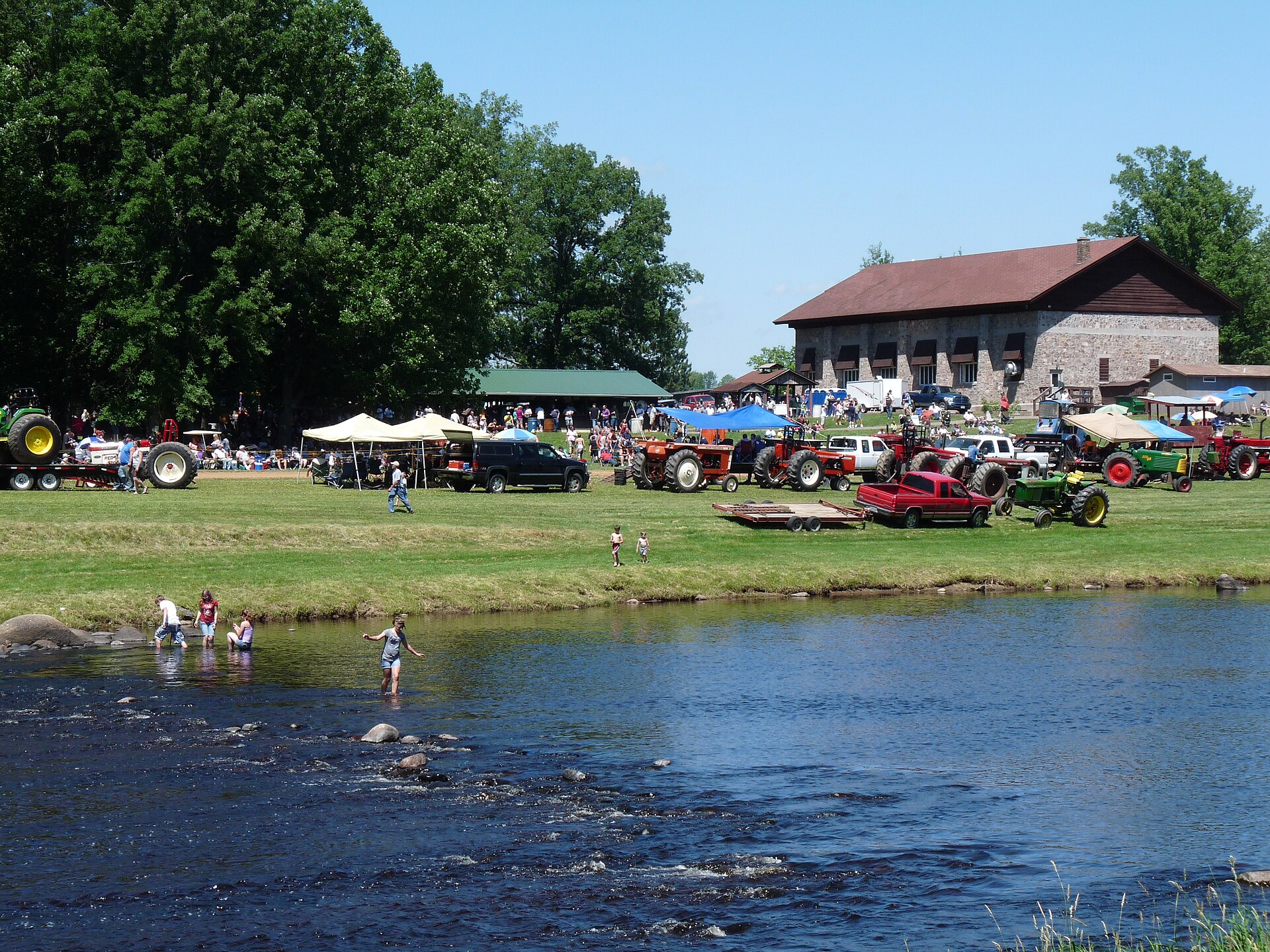 Town hall in Jump River, Wisconsin