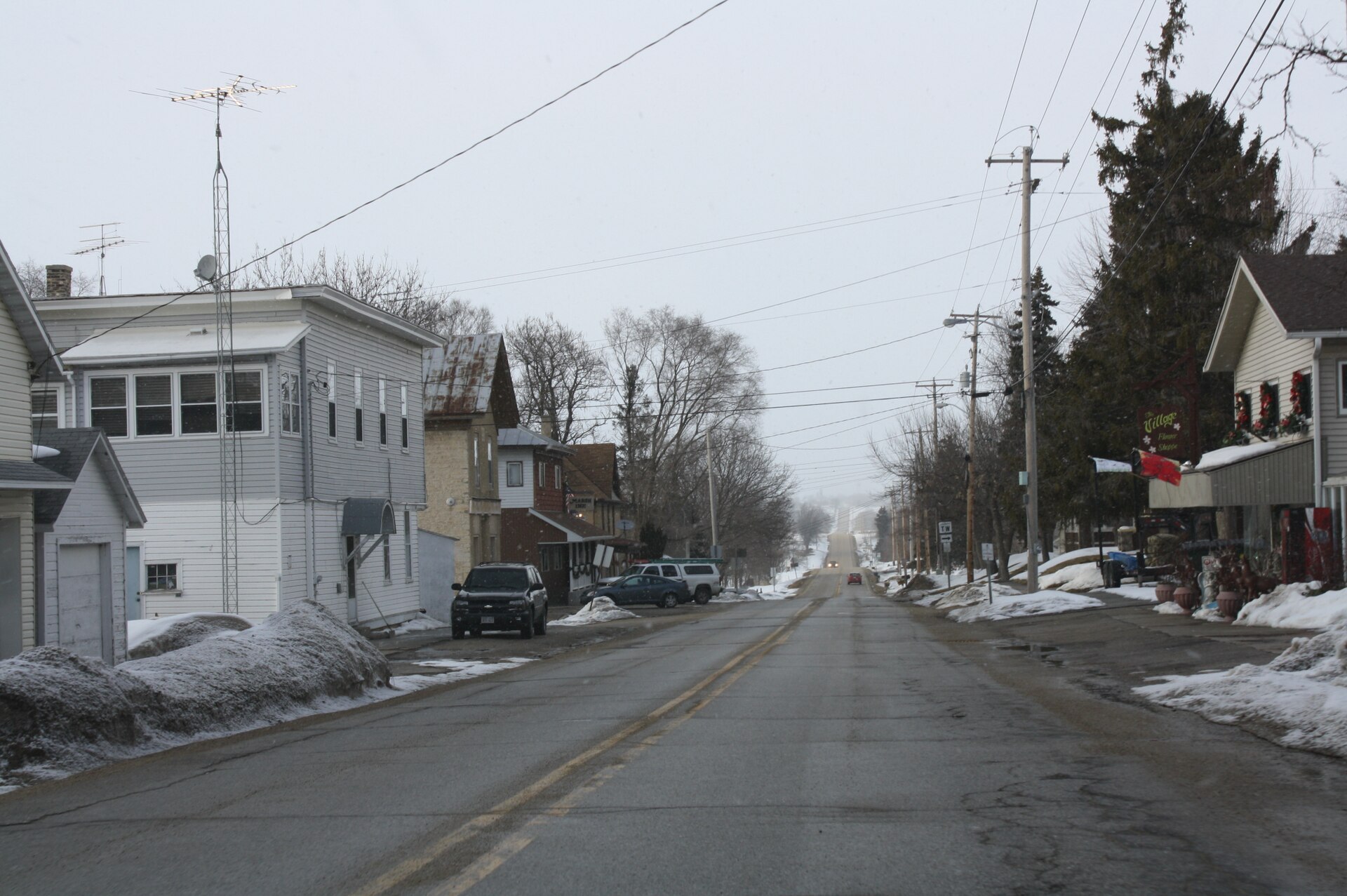 Looking north at w:Kekoskee, Wisconsin). This file was uploaded with Commonist.