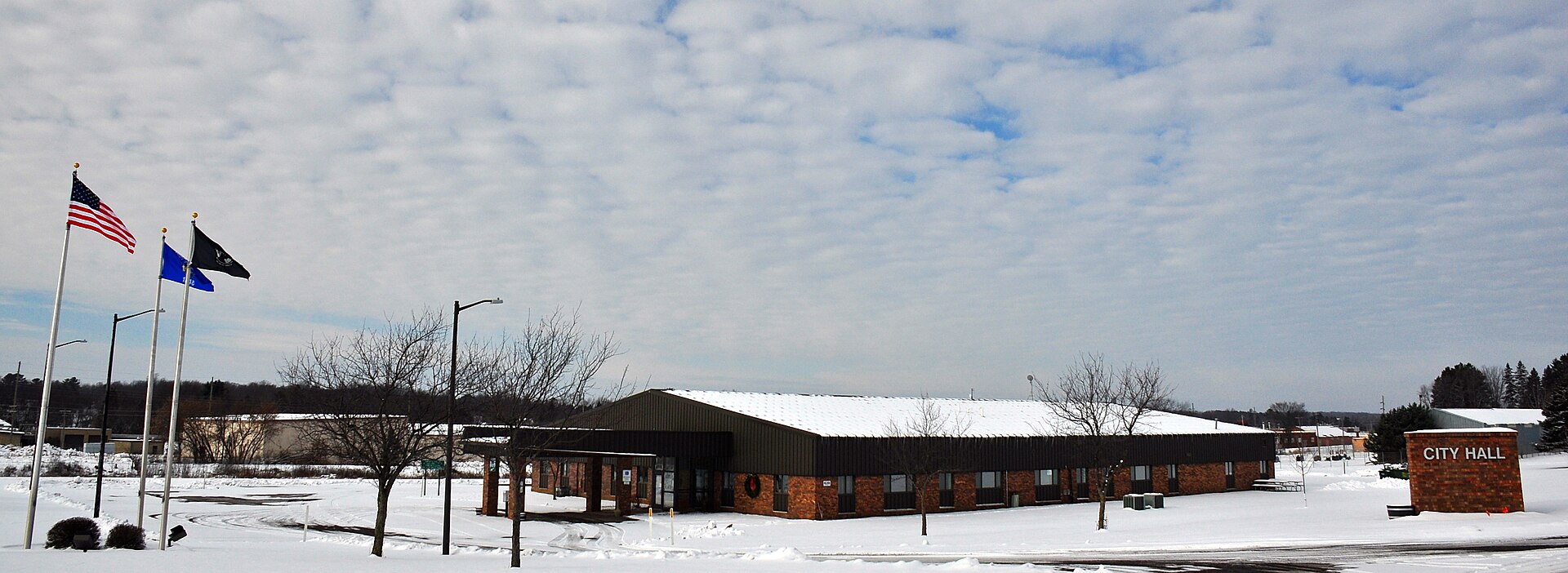 City hall in Medford, Wisconsin
