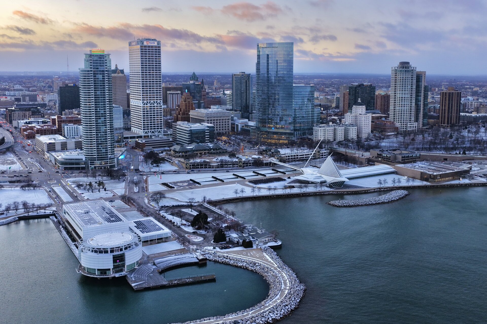 Milwaukee Skyline with New NW Mutual Building 2025 by Isaac Rowlett — Wisconsin