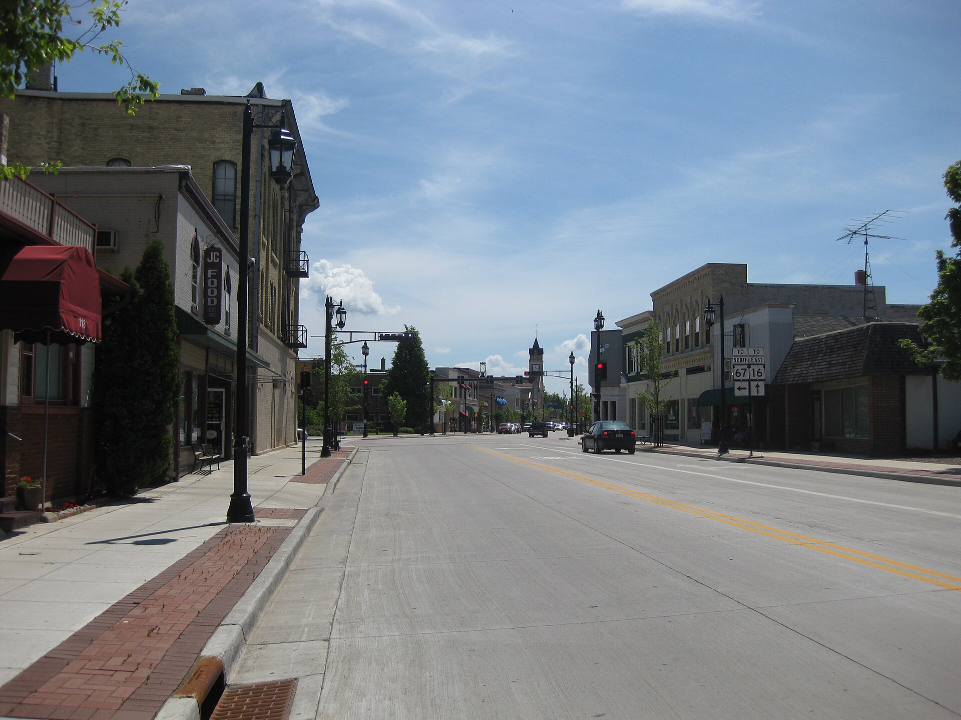 Outdoor view in Oconomowoc, Wisconsin