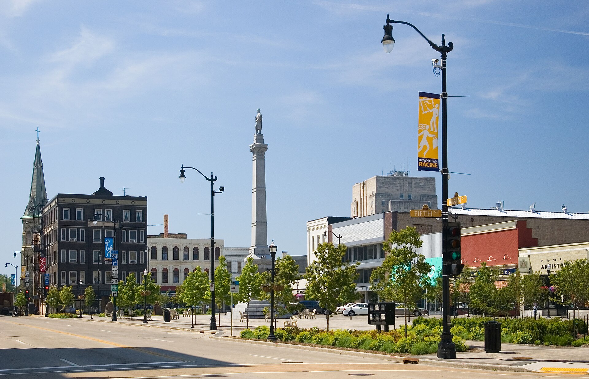 Downtown Racine, Wisconsin
