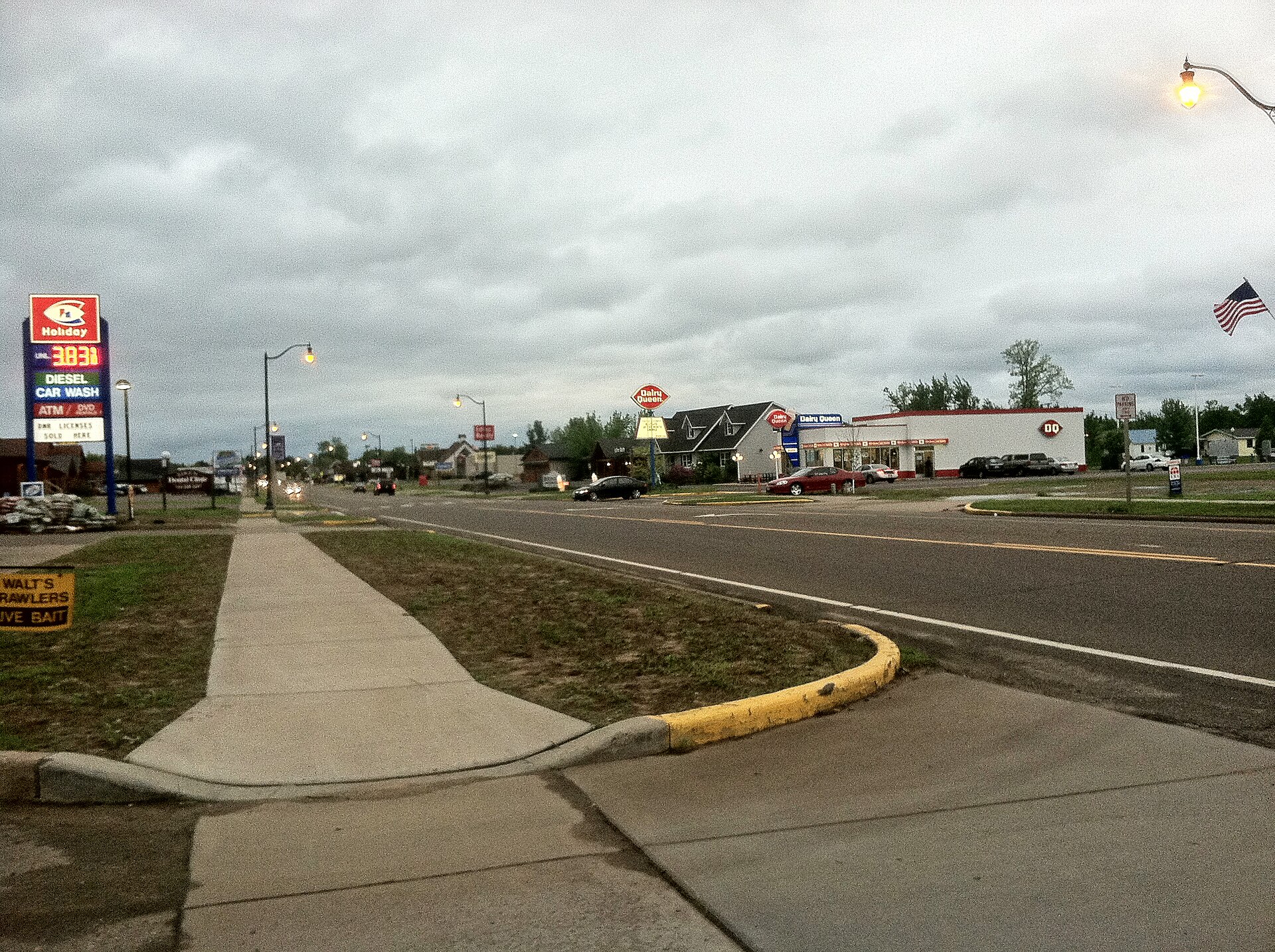 Outdoor view in Siren, Wisconsin