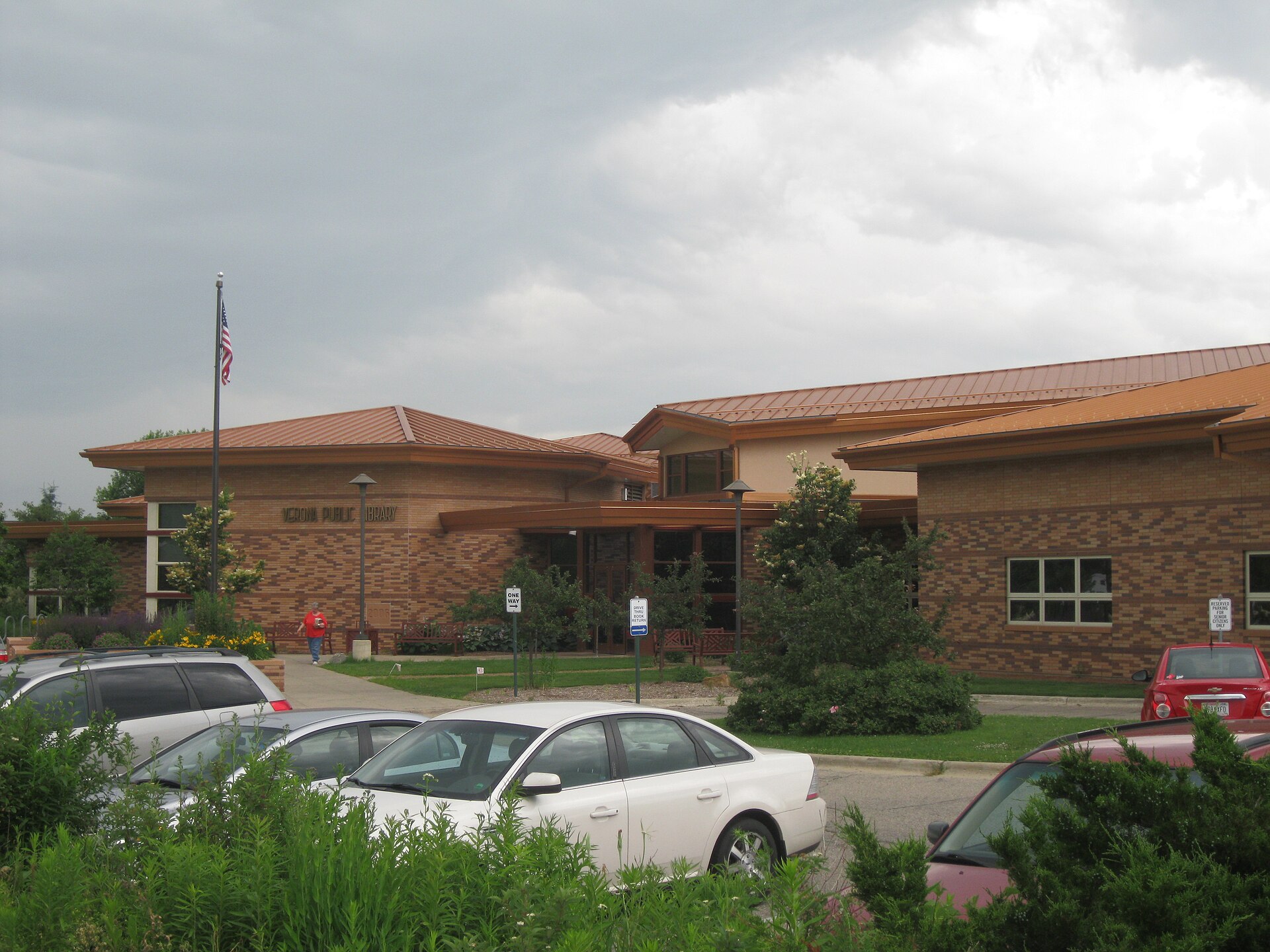 Public library in Verona, Wisconsin.