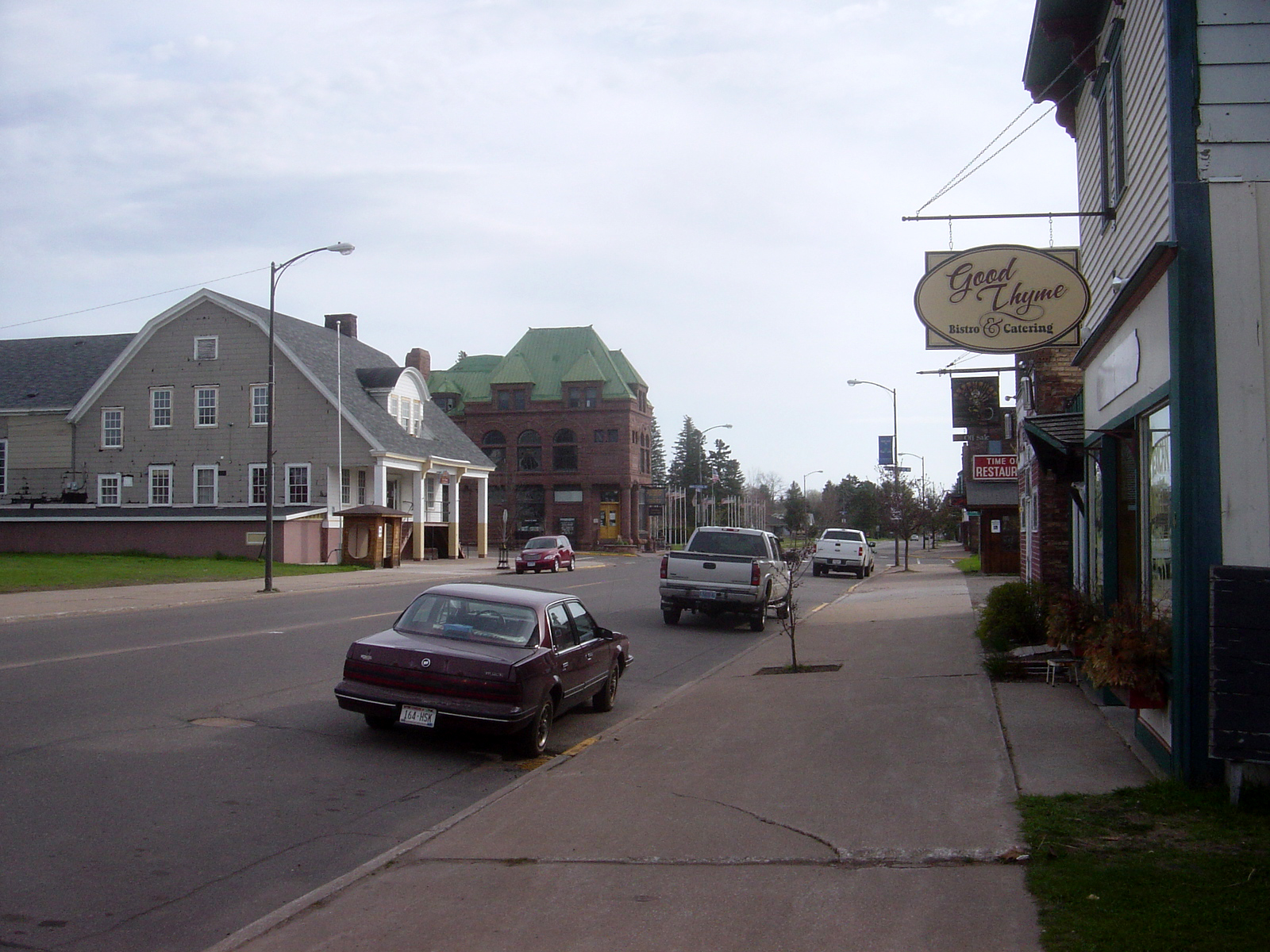 Main Street in Washburn, Wisconsin