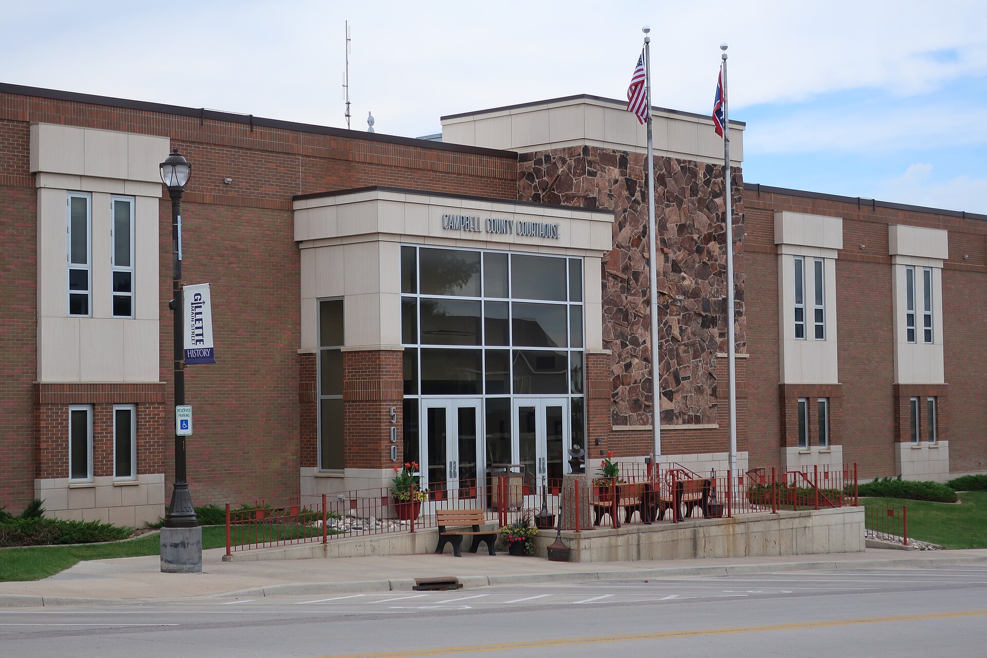 Campbell County Courthouse in Gillette, Wyoming