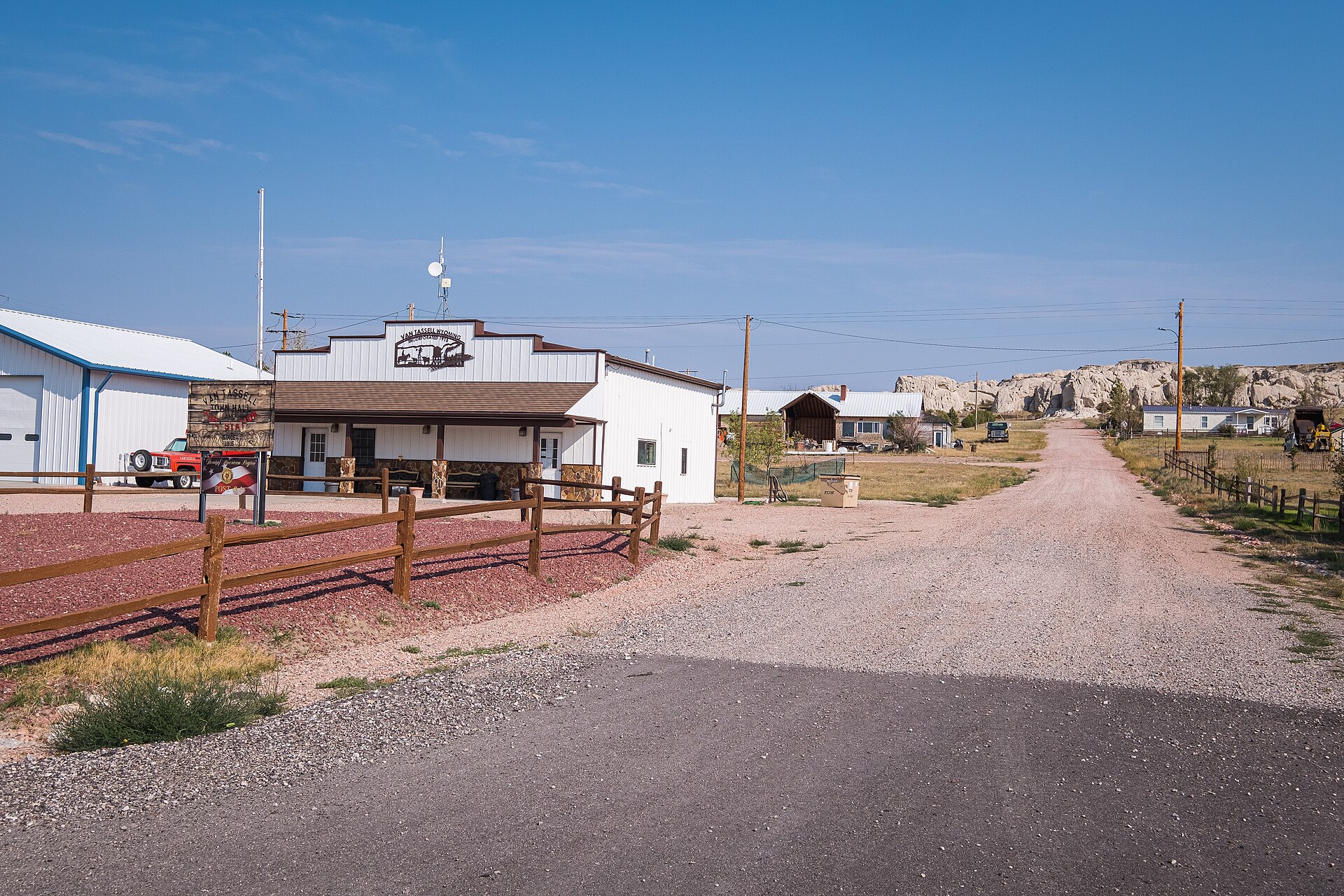 Van Tassell from Highway 20 — Wyoming